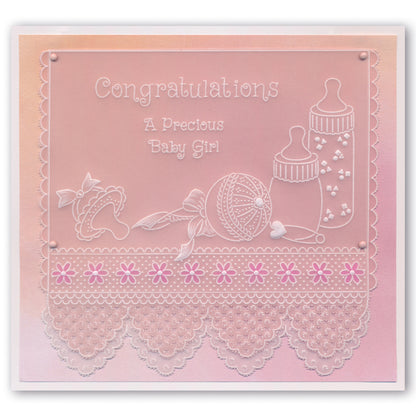 Linda's Baby Necessities A5 Square Groovi Plate