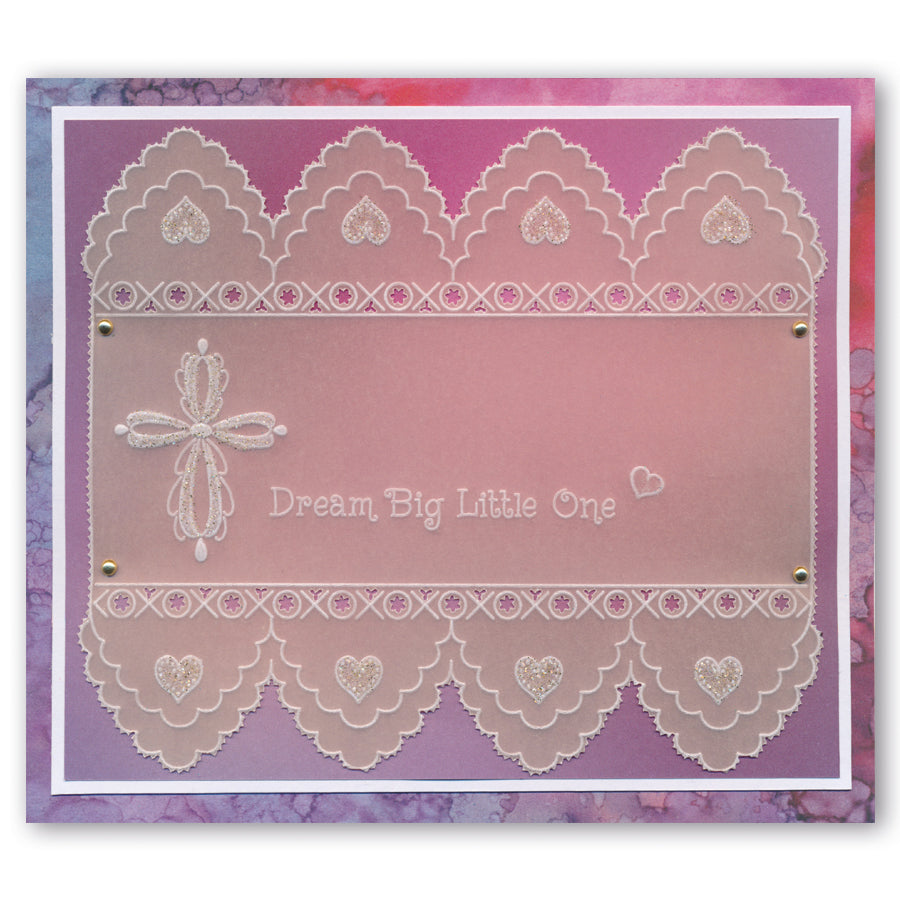 Linda's Dream Big Little One A5 Square Groovi Plate