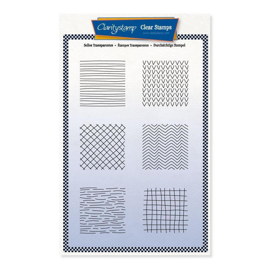 Textures - Lines A5 Stamp Set