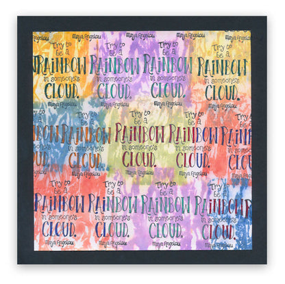 Mini Words of Wisdom A5 Square Stamp Set