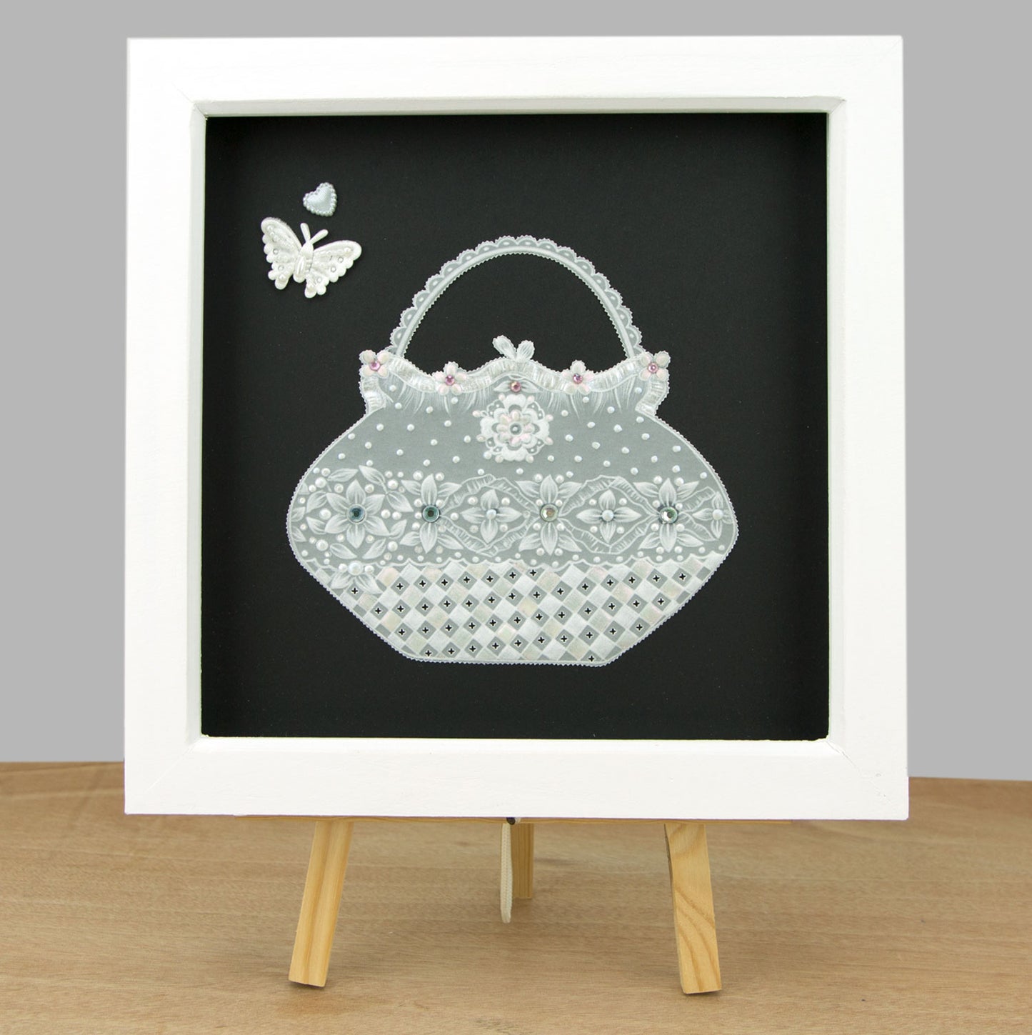 Maria Maidment's Floral Purse A5 Square Groovi Plate