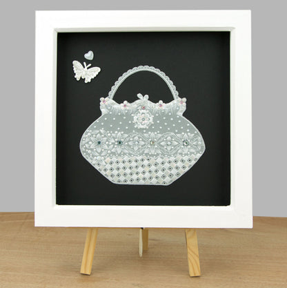 Maria Maidment's Floral Purse A5 Square Groovi Plate