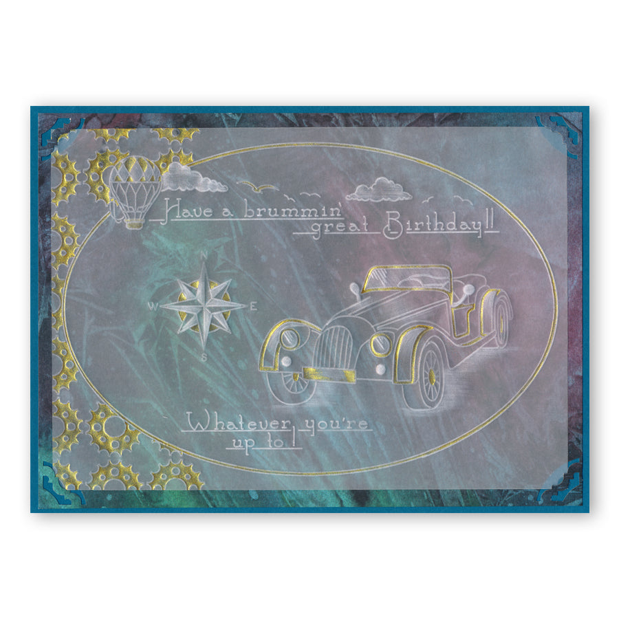 Vintage Cars A6 Groovi Plate