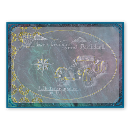 Vintage Cars A6 Groovi Plate