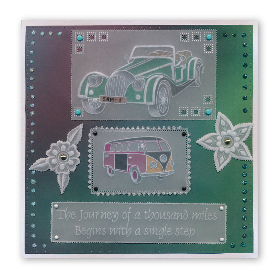 Vintage Cars A6 Groovi Plate