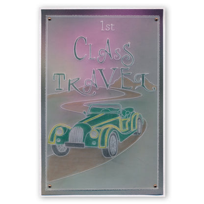 Vintage Cars A6 Groovi Plate