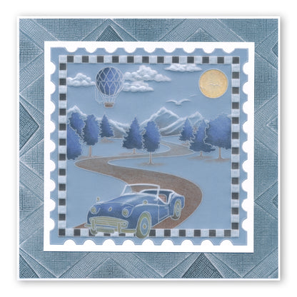 Vintage Cars A6 Groovi Plate