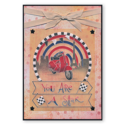 Motorbikes A6 Groovi Plate