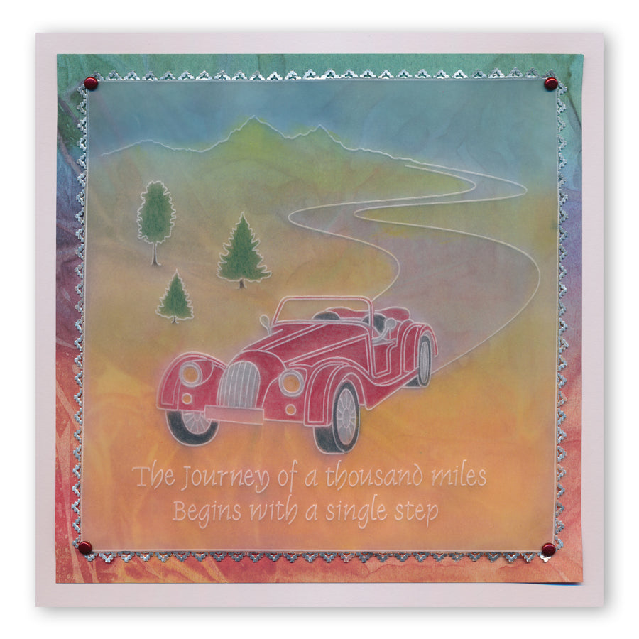 Vintage Cars A6 Groovi Plate