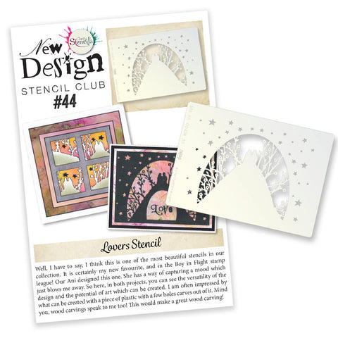 New Design Stencil Club Back Issue -44- Lovers