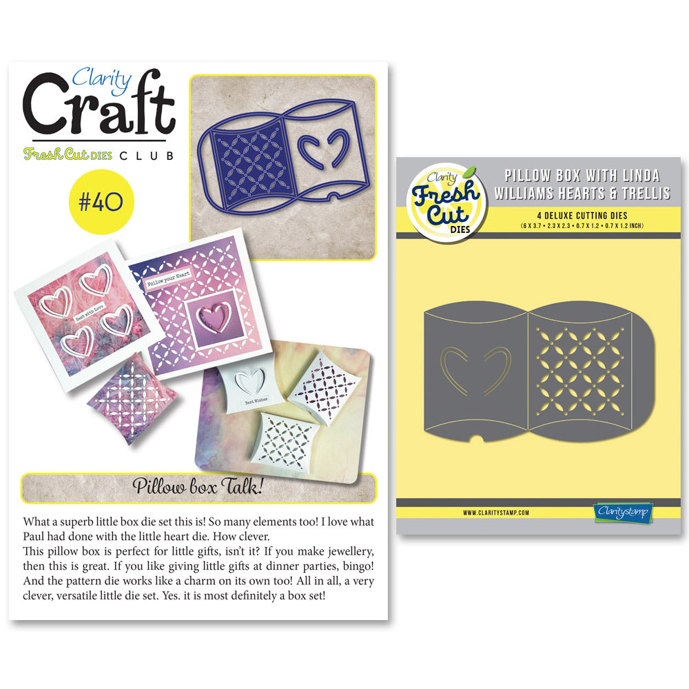 New Design Dies Back Issue - 40 - Pillow Box