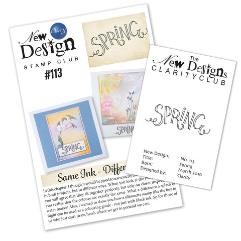 New Design Stamp Club Back Issue - 113 - Spring
