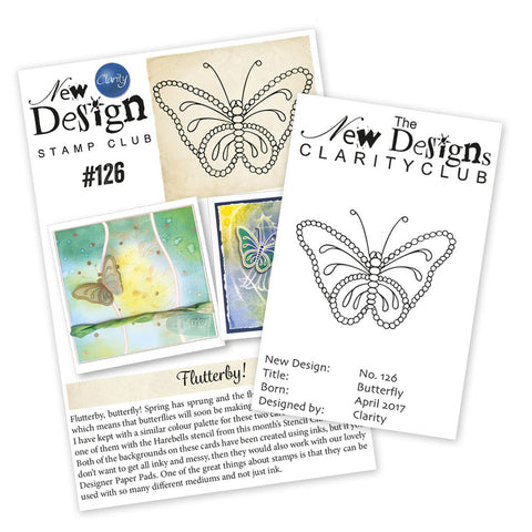 New Design Stamp Club Back Issue - 126 - Butterfly