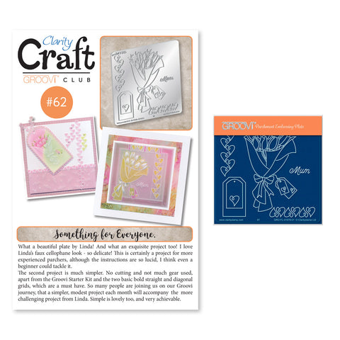 New Design Groovi® Club Back Issue - 62 - Linda's Mother's Day Bouquet