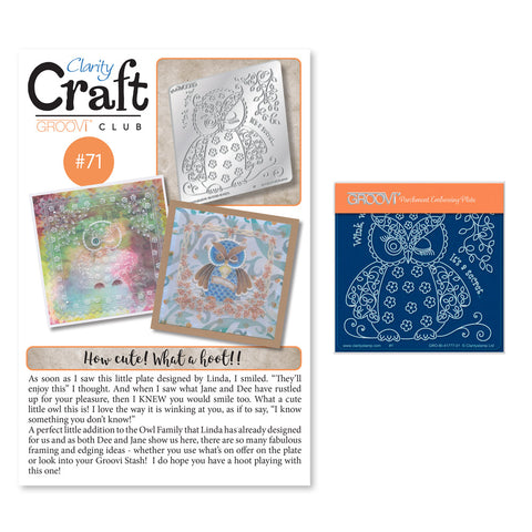 New Design Groovi® Club Back Issue - 71 - Linda's Secret Owl