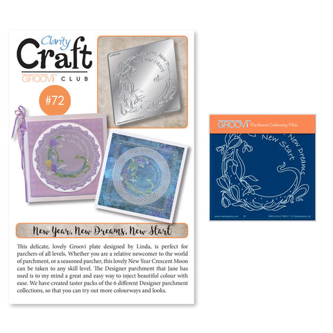 New Design Groovi® Club Back Issue - 72 - Linda's New Year New Start