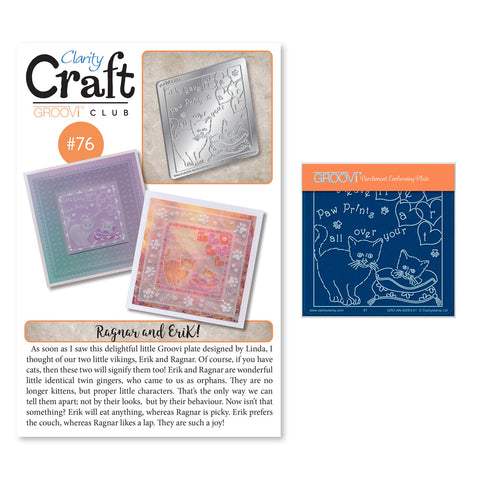 New Design Groovi® Club Back Issue - 76 - Cats Leave Paw Prints
