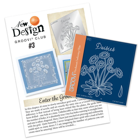 New Design Groovi® Club Back Issue 03 - Daisies