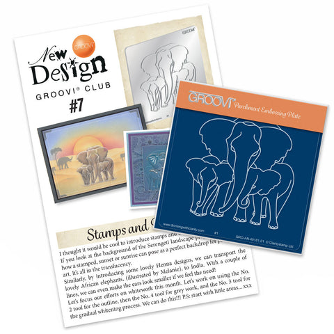 New Design Groovi® Club Back Issue 07 - Elephants