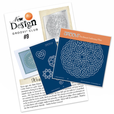 New Design Groovi® Club Back Issue 09 - Celtic Knot