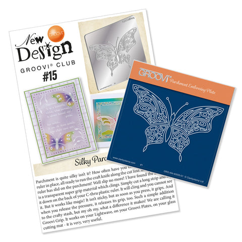 New Design Groovi® Club Back Issue 15 - Geo Butterfly