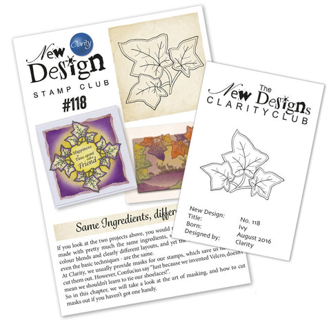 New Design Stamp Club Back Issue - 118 - Ivy