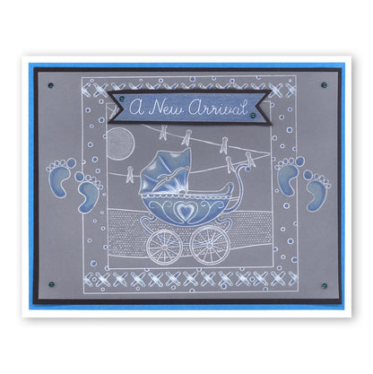 New Arrival A6 Square Groovi Baby Plate Set