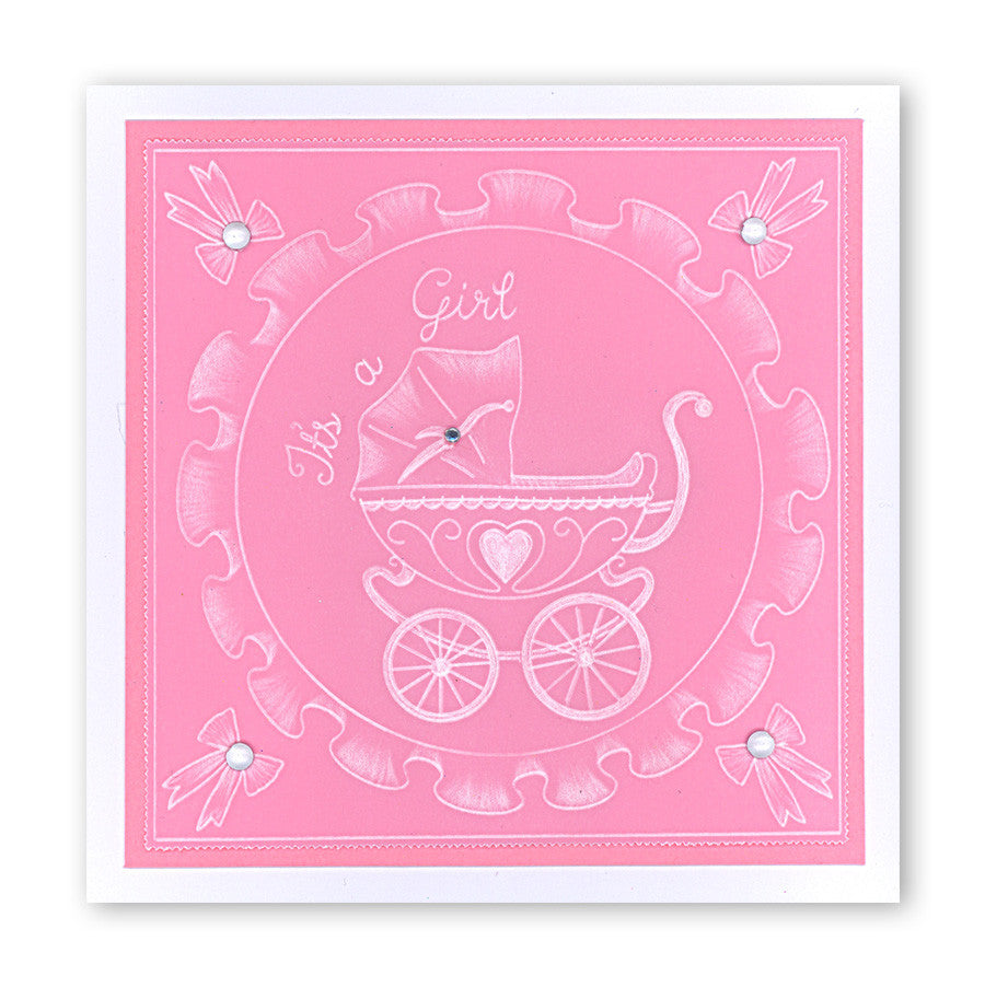 New Arrival A6 Square Groovi Baby Plate Set