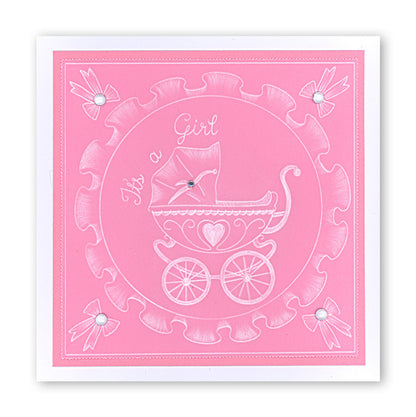 New Arrival A6 Square Groovi Baby Plate Set