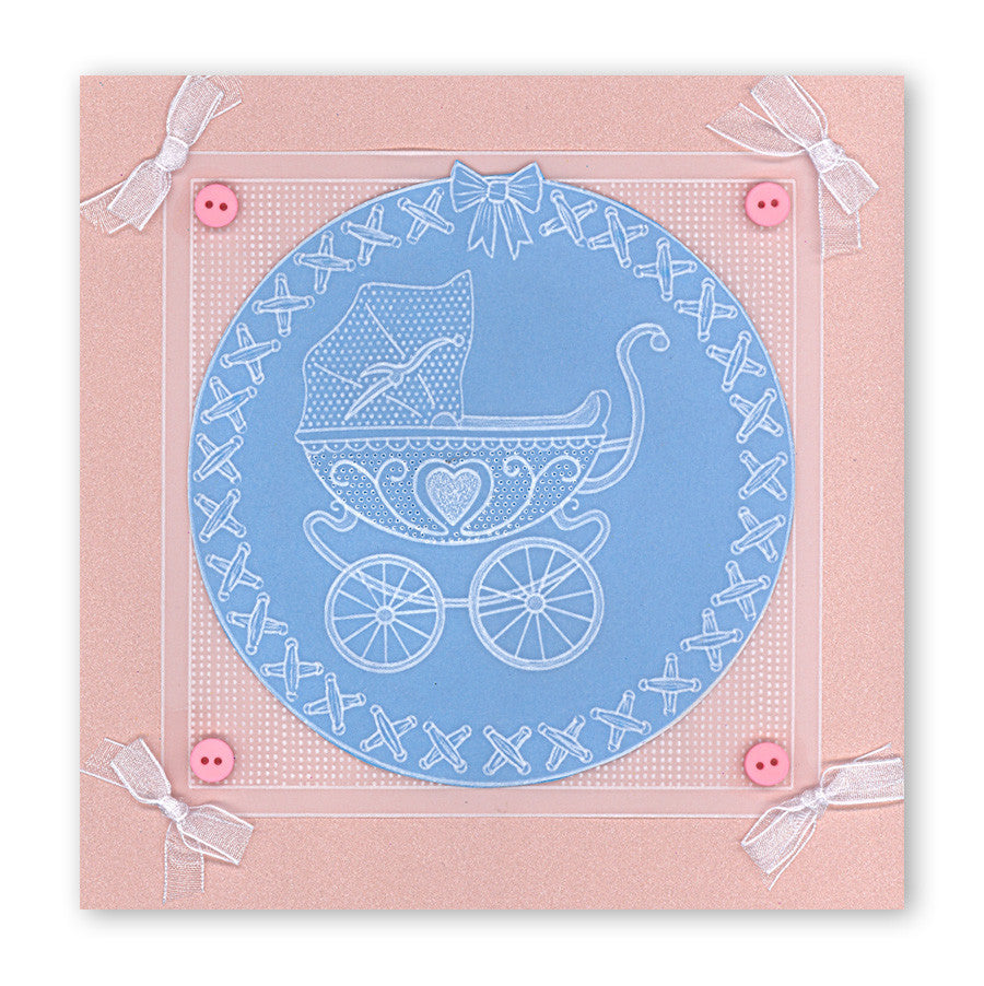 New Arrival A6 Square Groovi Baby Plate Set