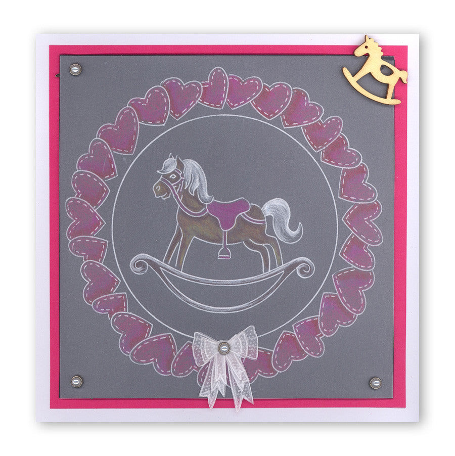 New Arrival A6 Square Groovi Baby Plate Set