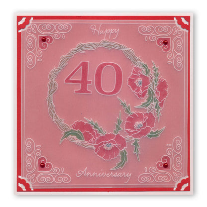 Open Number Five A6 Square Groovi Baby Plate