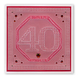 Open Number Five A6 Square Groovi Baby Plate