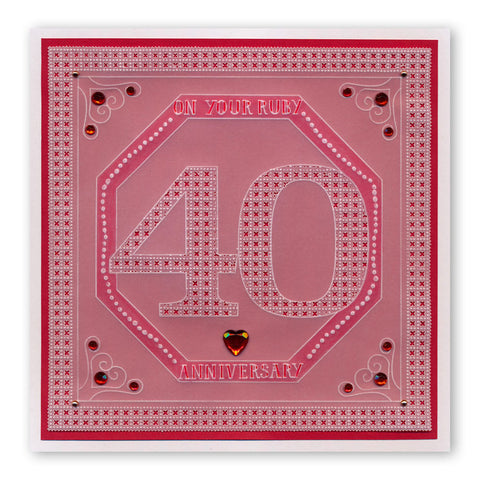 Open Number Eight A6 Square Groovi Baby Plate