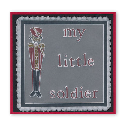 Barbara's Nursery Rhyme Alphabet A6 Square Groovi Plate & Rhyme-Time Book Collection