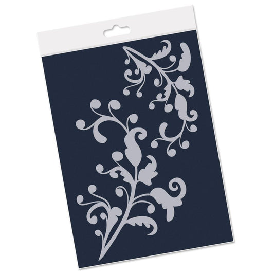 Ocean Swirl A4 Frameless Stencil Set