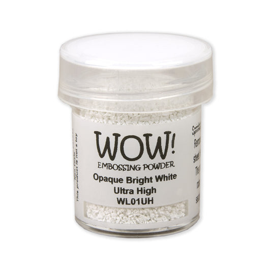 Embossing Powder Ultra High 15ml - Opaque Bright White