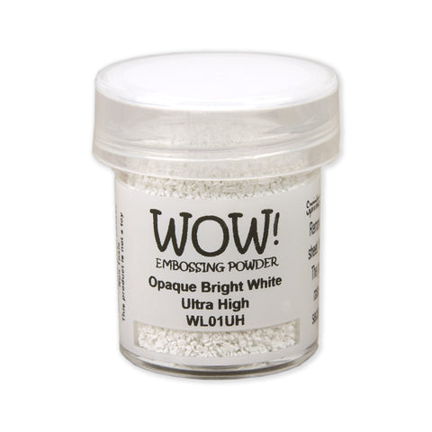 Embossing Powder Ultra High 15ml - Opaque Bright White