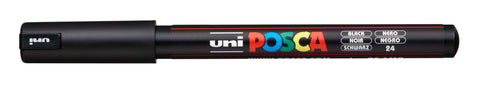 Black - Uni Posca Marker Pen - PC-1MR - Ultra Fine