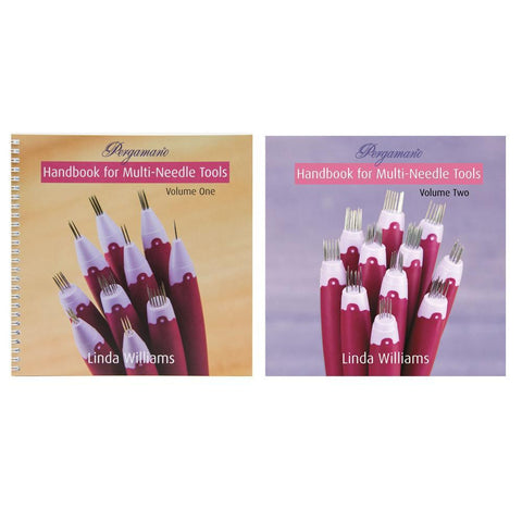 Pergamano Handbook for Multi-Needle Tools Volume One & Two Bundle by Linda Williams