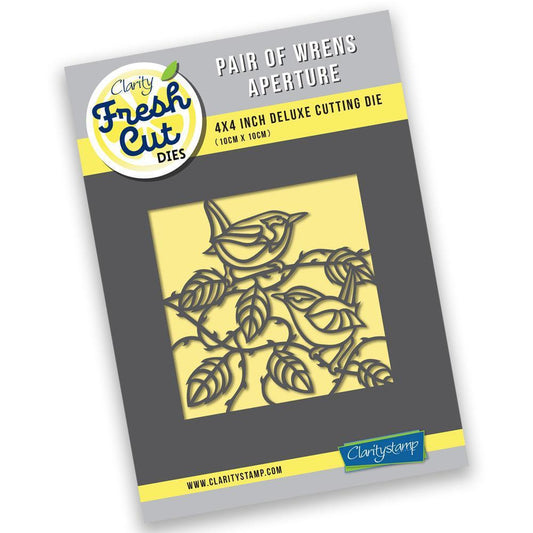 Pair of Wrens Aperture Clarity Fresh Cut Die