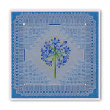 Hampton Court Palace Lace Corner Duet A5 Square Groovi Piercing Grid (Straight)