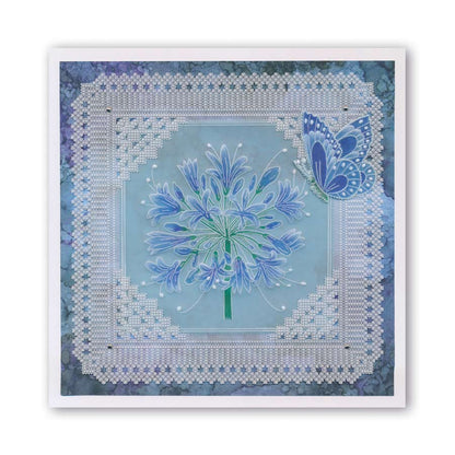 St. James's Palace Lace Corner Duet A5 Square Groovi Piercing Grid (Straight)