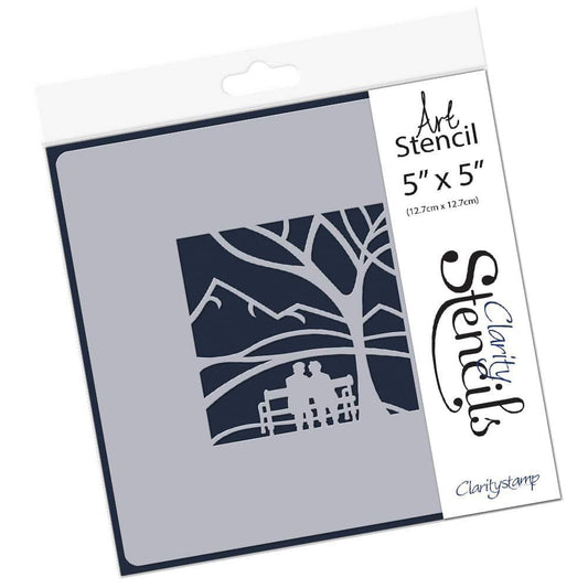 Panoramic Aperture - Vista 5" x 5" Stencil