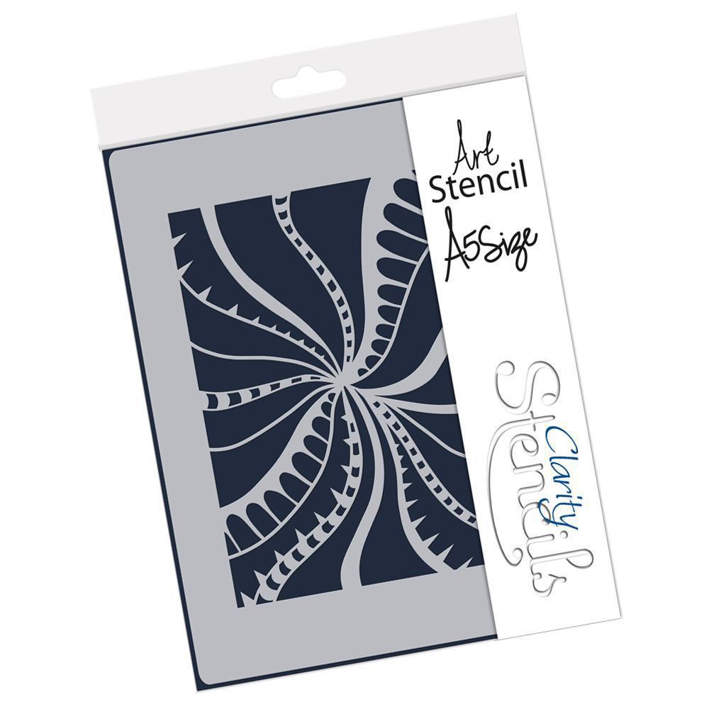 Doodleology Petals A5 Stencil