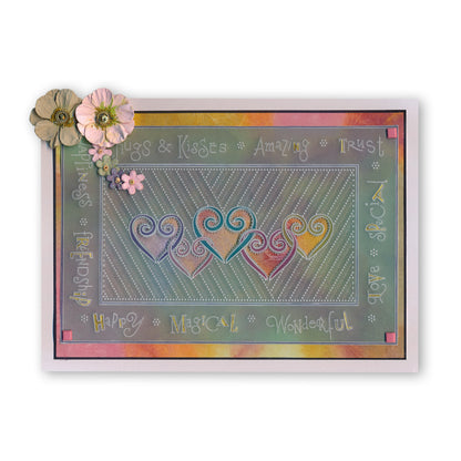 Mini Word Chains Collection Groovi Border Plate Set