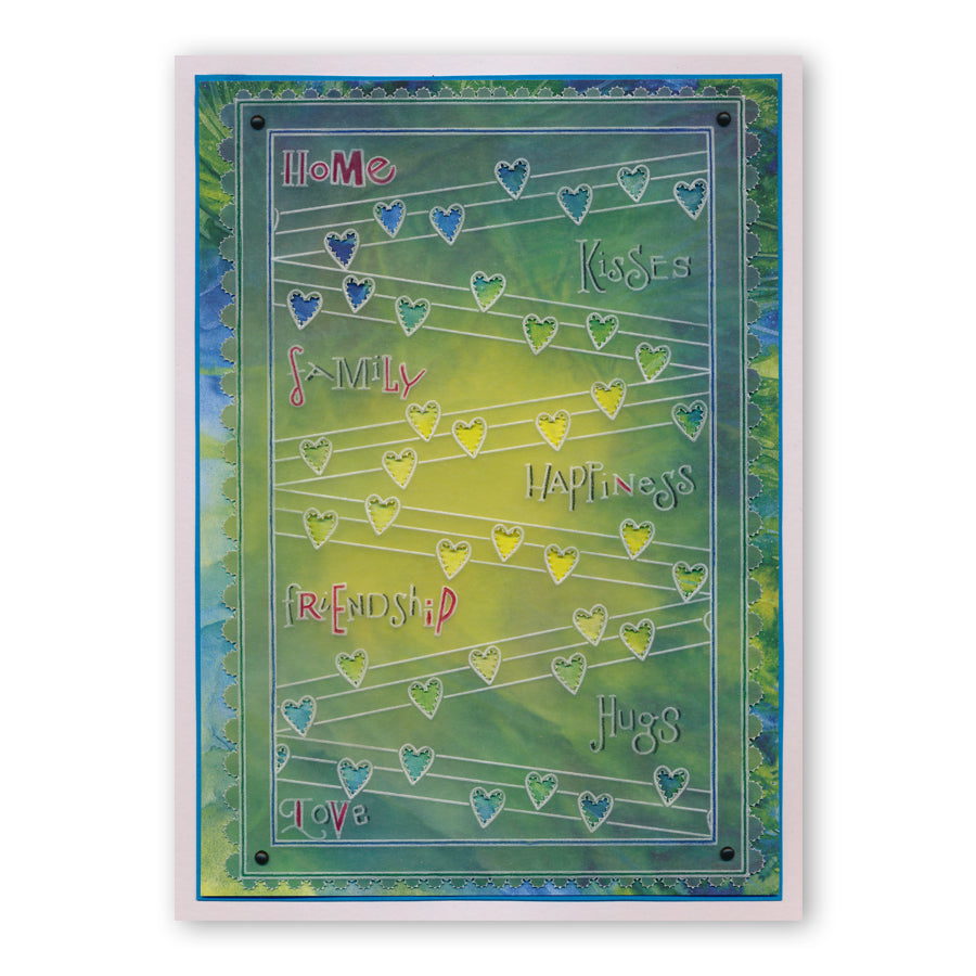 CLEARANCE New Arrival & Brilliant Mini Word Chains Groovi Border Plate