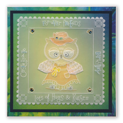 CLEARANCE Dream & Congratulations Mini Word Chains Groovi Border Plate