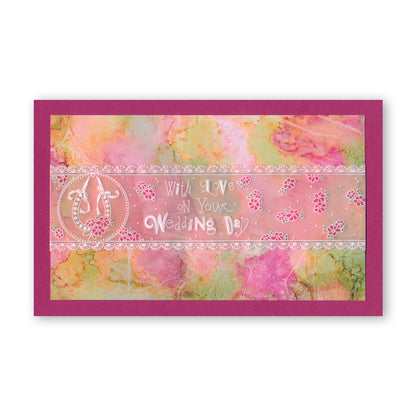 Mini Word Chains Collection Groovi Border Plate Set