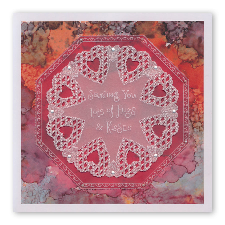 CLEARANCE Dream & Congratulations Mini Word Chains Groovi Border Plate